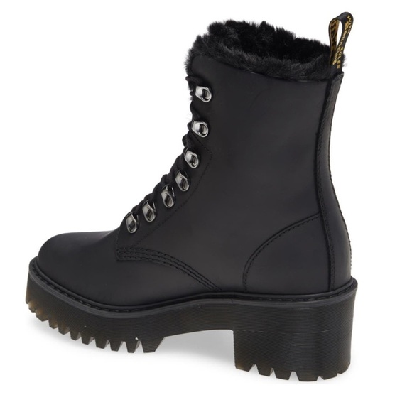 NIB Dr. Martens Leona faux fur lined Size: 6 - Picture 6 of 9